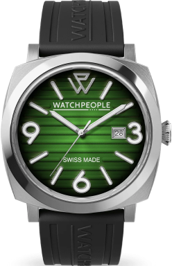 Часы WatchPeople WP2 Black Green Silver 700987