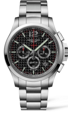 Часы Longines Conquest V.H.P. Quartz Chrono L3.727.4.66.6
